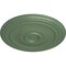 Ekena Millwork Reece Ceiling Medallion (Fits Canopies up to 6 3/4"), Hand-Painted Athenian Green, 21"OD x 1 1/4"P CM21REAGF - alternate 5